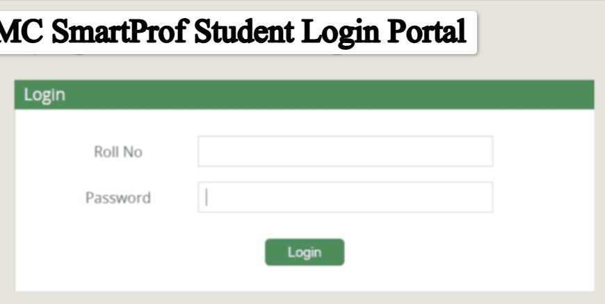 JMC SmartProf Student Login Portal