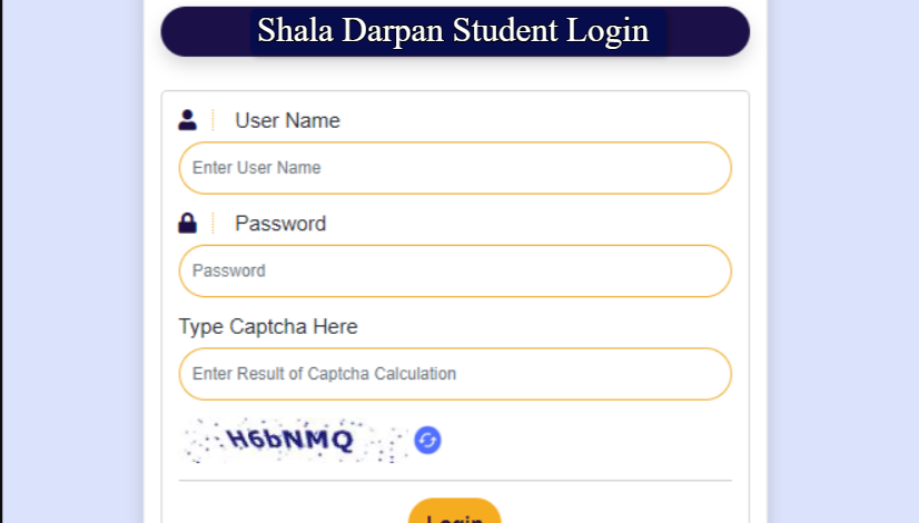 Shala Darpan Student Login
