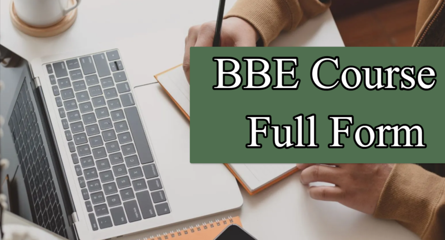 bbe course full form