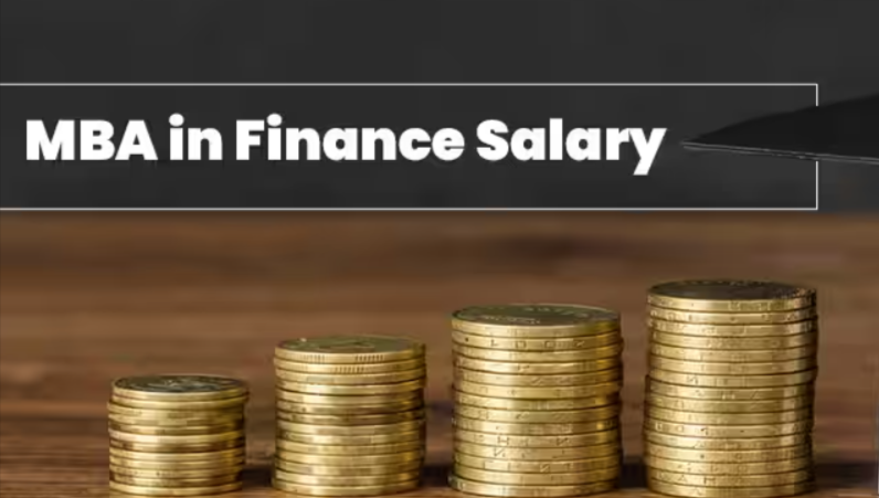 MBA in finance salary in India